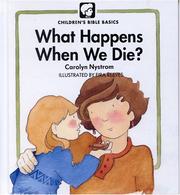 Cover of: What happens when we die?
