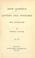 Cover of: Letters and speeches, with elucidations by Thomas Carlyle.