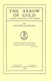 Cover of: The arrow of gold by Joseph Conrad