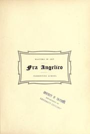 Cover of: Fra Angelico. by 