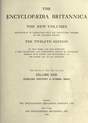 Cover of: The Encyclopaedia Britannica by 