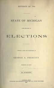 Cover of: Laws relating to elections.
