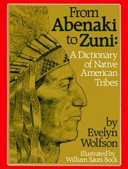 Cover of: From Abenaki to Zuni