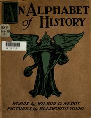 Cover of: An alphabet of history
