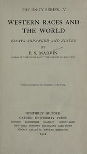 Cover of: ... Western races and the world by Marvin, Francis Sydney