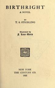Cover of: Birthright by Thomas Sigismund Stribling