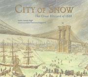 Cover of: City of snow: the Great Blizzard of 1888