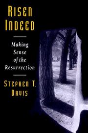 Cover of: Risen indeed: making sense of the resurrection