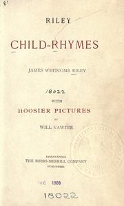 Riley child-rhymes by James Whitcomb Riley