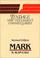 Cover of: The Gospel According to Mark