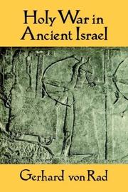 Cover of: Holy War in Ancient Israel