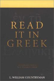 Cover of: The New Testament is in Greek: a short course for exegetes