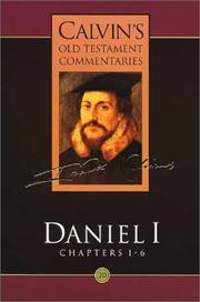 Cover of: Daniel I (Chapters 1-6) by Parker, T. H. L.