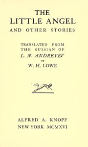 Cover of: little angel: and other stories