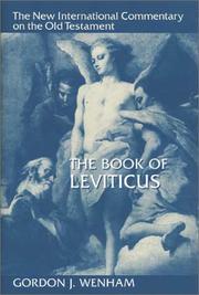 Cover of: Leviticus (New International Commentary on the Old Testament)