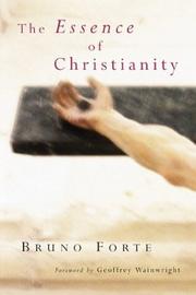 Cover of: The Essence of Christianity (Italian Texts and Studies on Religion and Society)