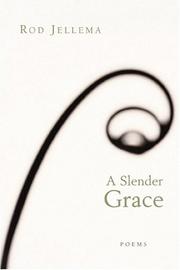 Cover of: A slender grace: poems