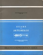 Cover of: Exame de artilheiros, 1744