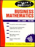Cover of: Schaum's outline of theory and problems of business mathematics