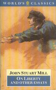 On liberty and other essays by John Stuart Mill