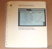 Cover of: Apple Numerics Manual