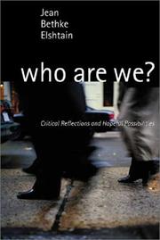 Cover of: Who are we? : critical reflections and hopeful possibilities