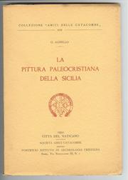 Cover of: pittura paleocristiana della Sicilia.