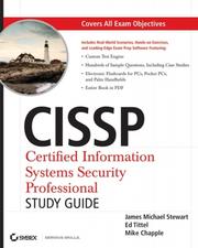 CISSP by James Michael Stewart, Mike Chapple, Ed Tittel