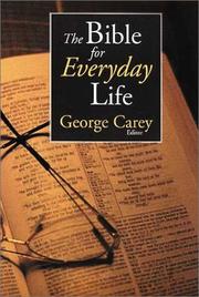 Cover of: The Bible for everyday life