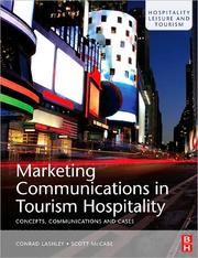 Cover of: Marketing Communications in Tourism and Hospitality by Scott McCabe