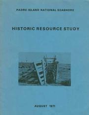Cover of: Padre Island National Seashore: historic resource study