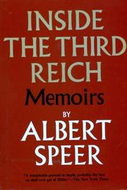 Inside the Third Reich : memoirs