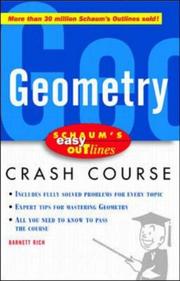 Geometry : based on Schaum's outline of [theory and problems of] geometry