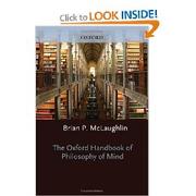 Cover of: The Oxford handbook of philosophy of mind