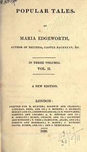 Cover of: Popular tales. by Maria Edgeworth