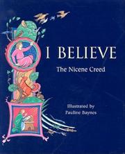 Cover of: I Believe by Pauline Baynes
