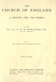 Cover of: Church of England: a history for the people