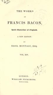 Cover of: Works by Francis Bacon