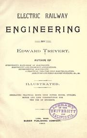 Cover of: Electric railway engineering.