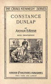 Cover of: Constance Dunlap, woman detective