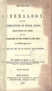 Manual of mineralogy by James D. Dana