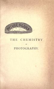 Cover of: The chemistry of photography