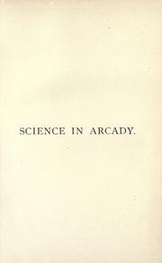 Cover of: Science in Arcady by Grant Allen