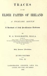 Cover of: Traces of the elder faiths in Ireland by W. G. Wood-Martin