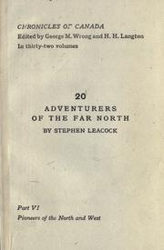 Cover of: Adventurers of the far North: a chronicle of the Arctic seas