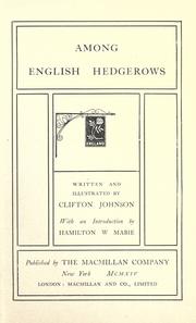 Cover of: Among English hedgerows