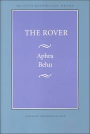 Cover of: Rover by Aphra Behn