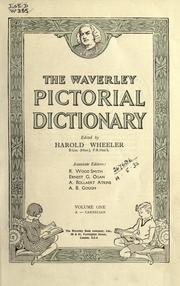 Cover of: The Waverley pictorial dictionary.