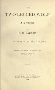 Cover of: The two-legged wolf by N. N. Karazin