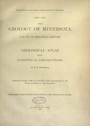 Cover of: The geology of Minnesota by Geological and Natural History Survey of Minnesota.
